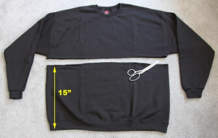 Cutting Sweatshirts 2