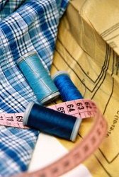 Sewing Crafts Stock Photo
