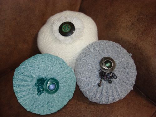 Knit Cap Pillows