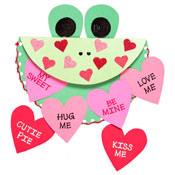 Frog Valentine Card