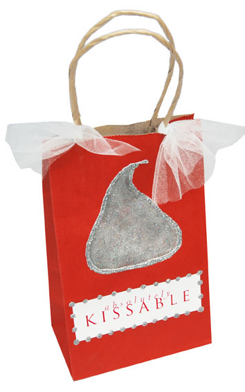 Valentine's Day Kiss Gift Bag