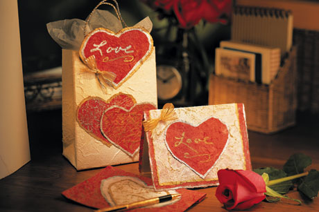 Handmade Valentine from the Heart