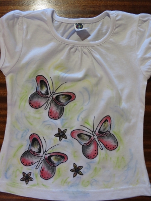 Dancing Butterflies Tee Shirt