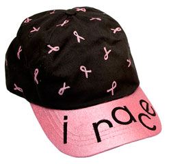 Pink Ribbon Breast Cancer Research Hat