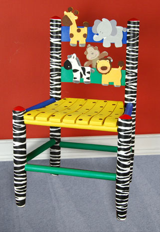 Jungle Animal Child's Chair