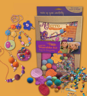 Artterro Wool Felt Jewelry Kit