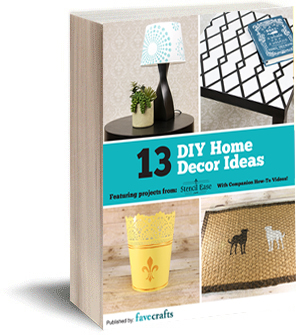 13 DIY Home Decor Ideas free eBook