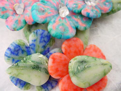 Clay Flowers
