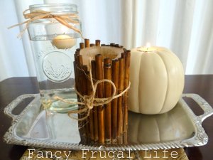 Frugal and Fancy Vintage Centerpiece