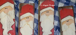 Wooden Santa Claus