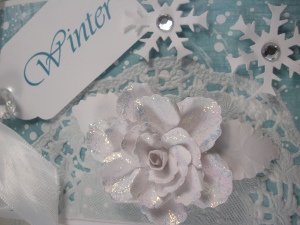 Winter Rose Gift Tag