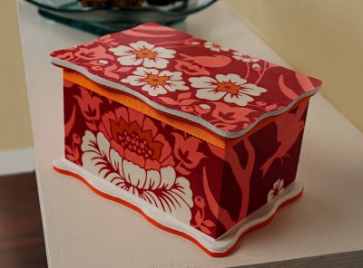 Fabric Trinket Box