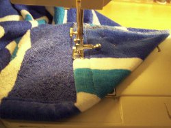 Two Hooded Beach Towels