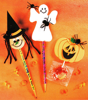 Halloween Pencil Tops