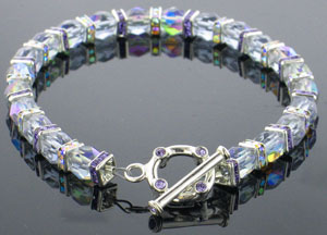 Fancy Crystals Bracelet Jewelry Project