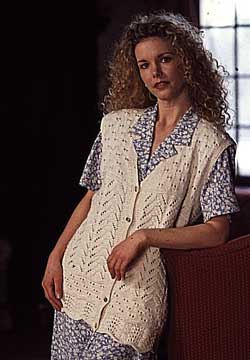 Lacy Knit Tunic Vest