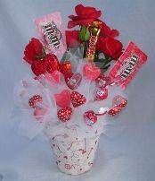 Valentine Candy Bouquet