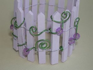 Picket Fence Holder