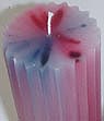 Color Streaked Candle