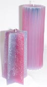 Streak Color Candles