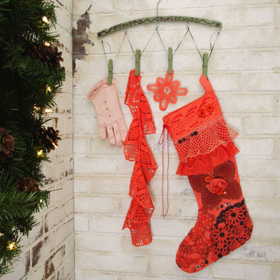 Bohemian Christmas Stocking