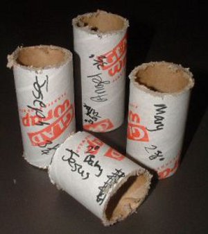 Cardboard Tube Nativity Scene