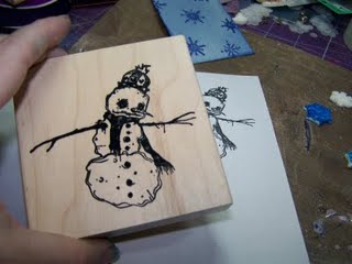Snowman Gift Tag 1