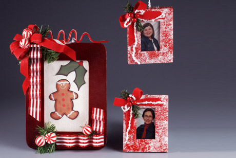 Christmas Candy Frame