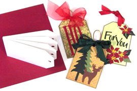 Festive Holiday Tags