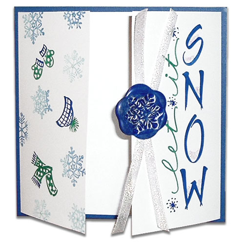 Let it Snow Christmas Card