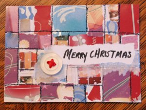 Recycled Christmas Cards