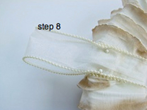 Ruffled Christmas Wreath