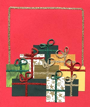 Christmas Gifts Greeting Card