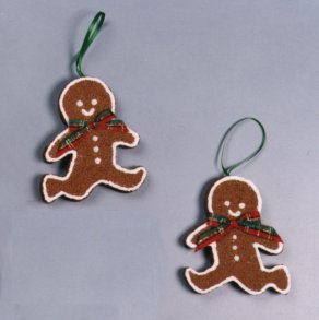 Dancing Gingerbread Ornaments
