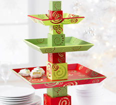 Stackable Holiday Trays