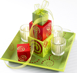 Stackable Holiday Trays