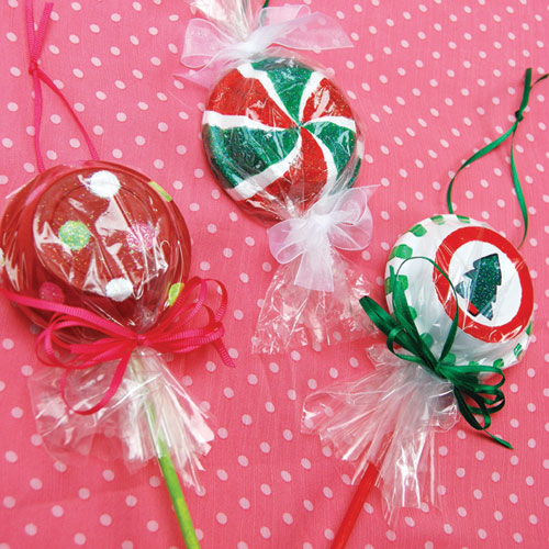 Christmas Candy Ornaments