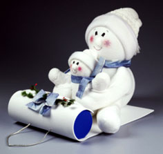 Decorative Sledding Snowbuddies