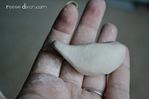 Clay Bird Pendant