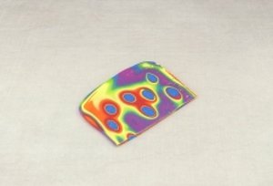 Faux Tie Dye Coasters