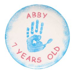 Father's Day Handprint Plate