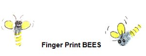 Finger Print Bees