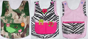 Kids Reversible Aprons