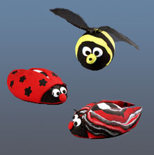 Foam Clay Magic Bugs