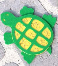 Beady Foam Turtle Project