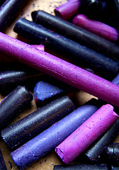 Peeled Bits of Crayons