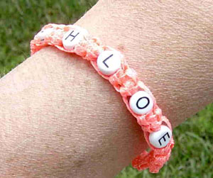 Glow in the Dark Name Bracelet