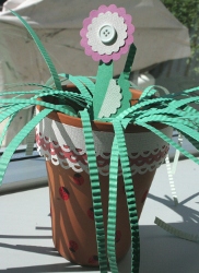 Lady Bug Plant Holder