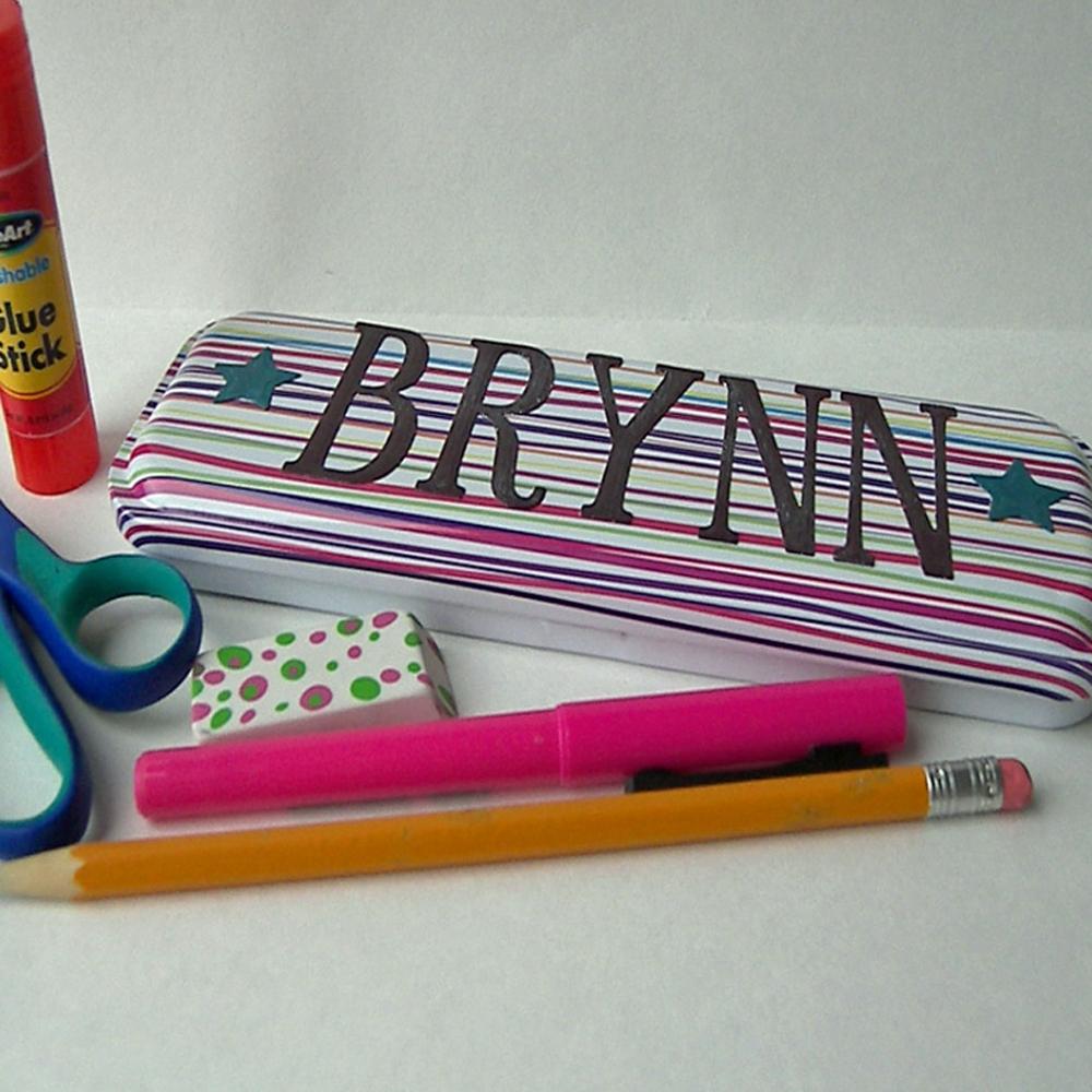 DIY Pencil Case, Back to School Craft