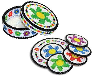 Summer Flower Coaster Set